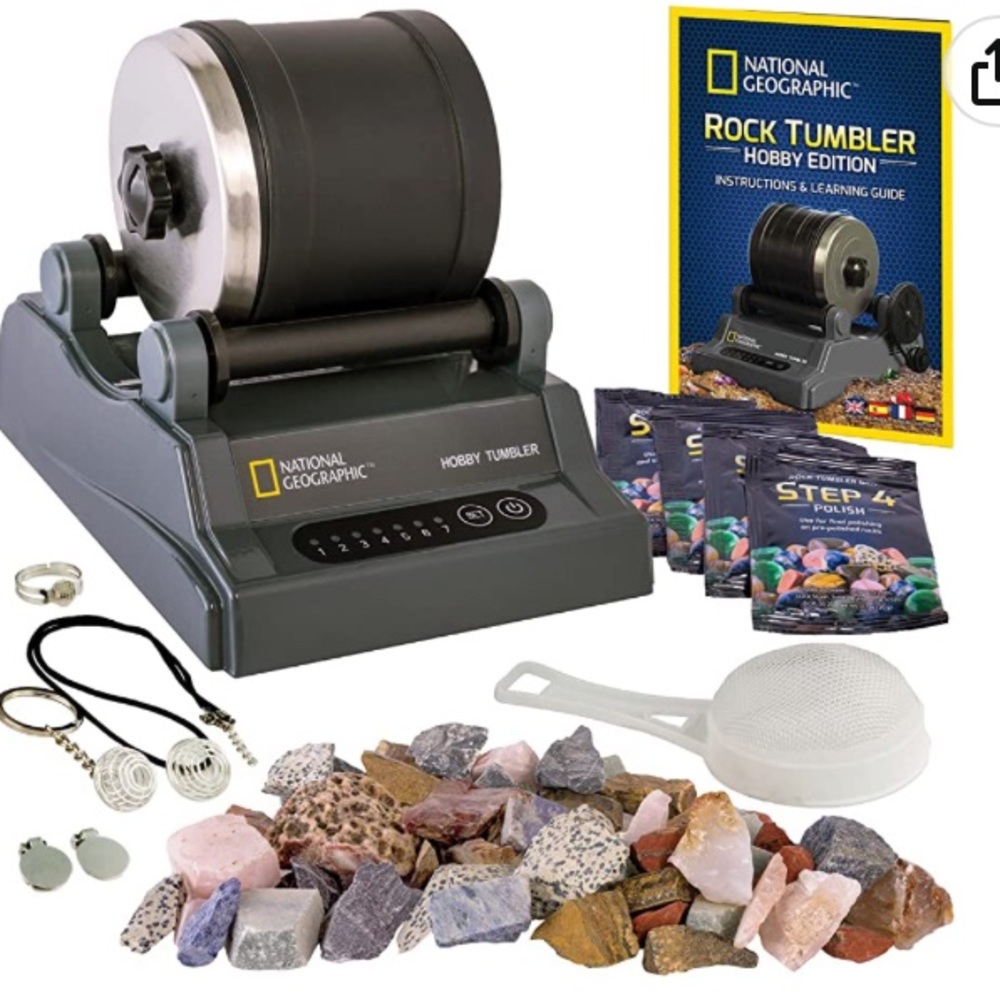 National Geographic Rock Tumbler kit